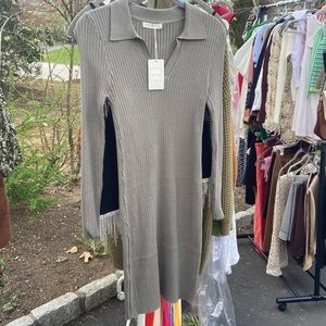 Collared Active USA Sweater Dress